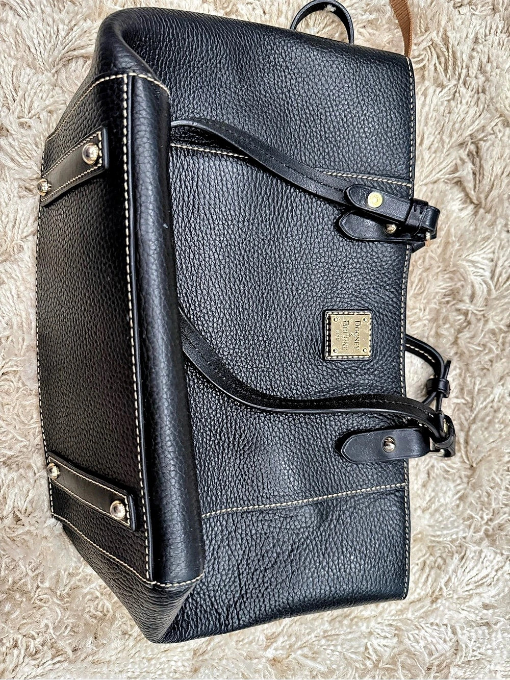 Dooney & Bourke Pebble Grain Small Lexington Shopper Tote